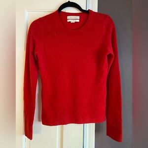 Women’s Red Ellen Tracy Cashmere Sweater
